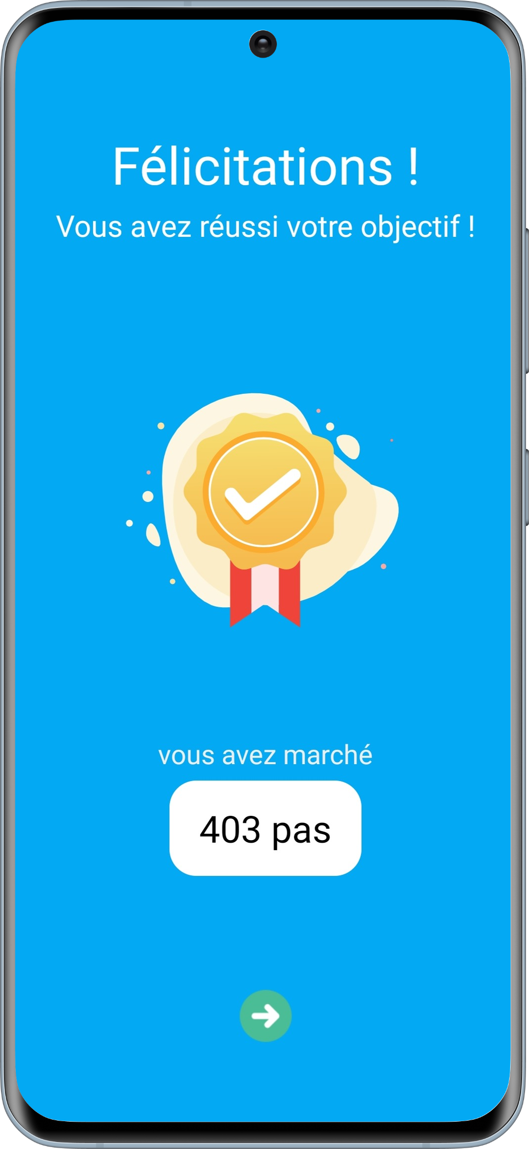 Capture d'écran LetsWalk